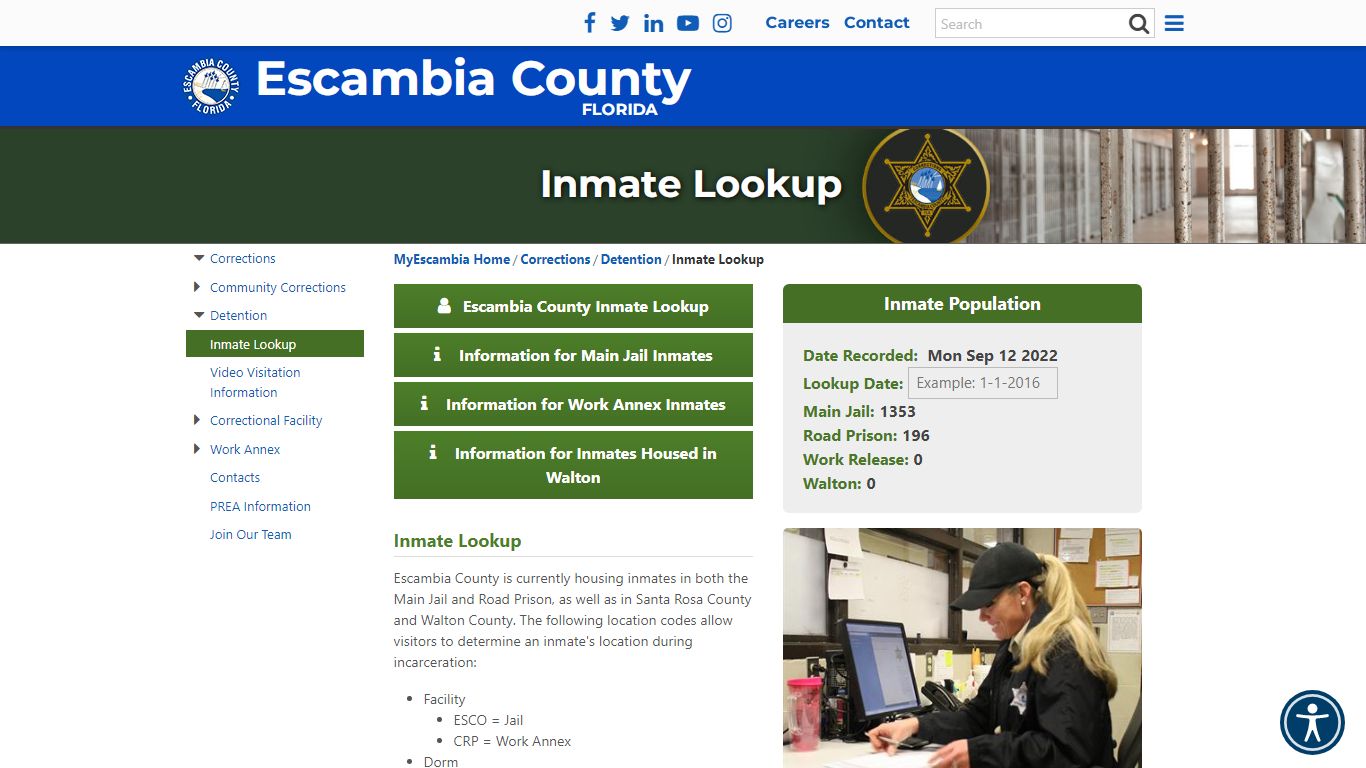 Inmate Lookup - MyEscambia.com